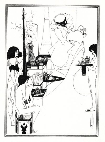 The Toilette of Salome by Aubrey Beardsley